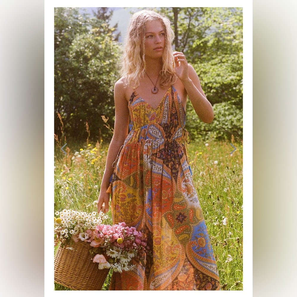Spell Vibrant Paisley Maxi Dress